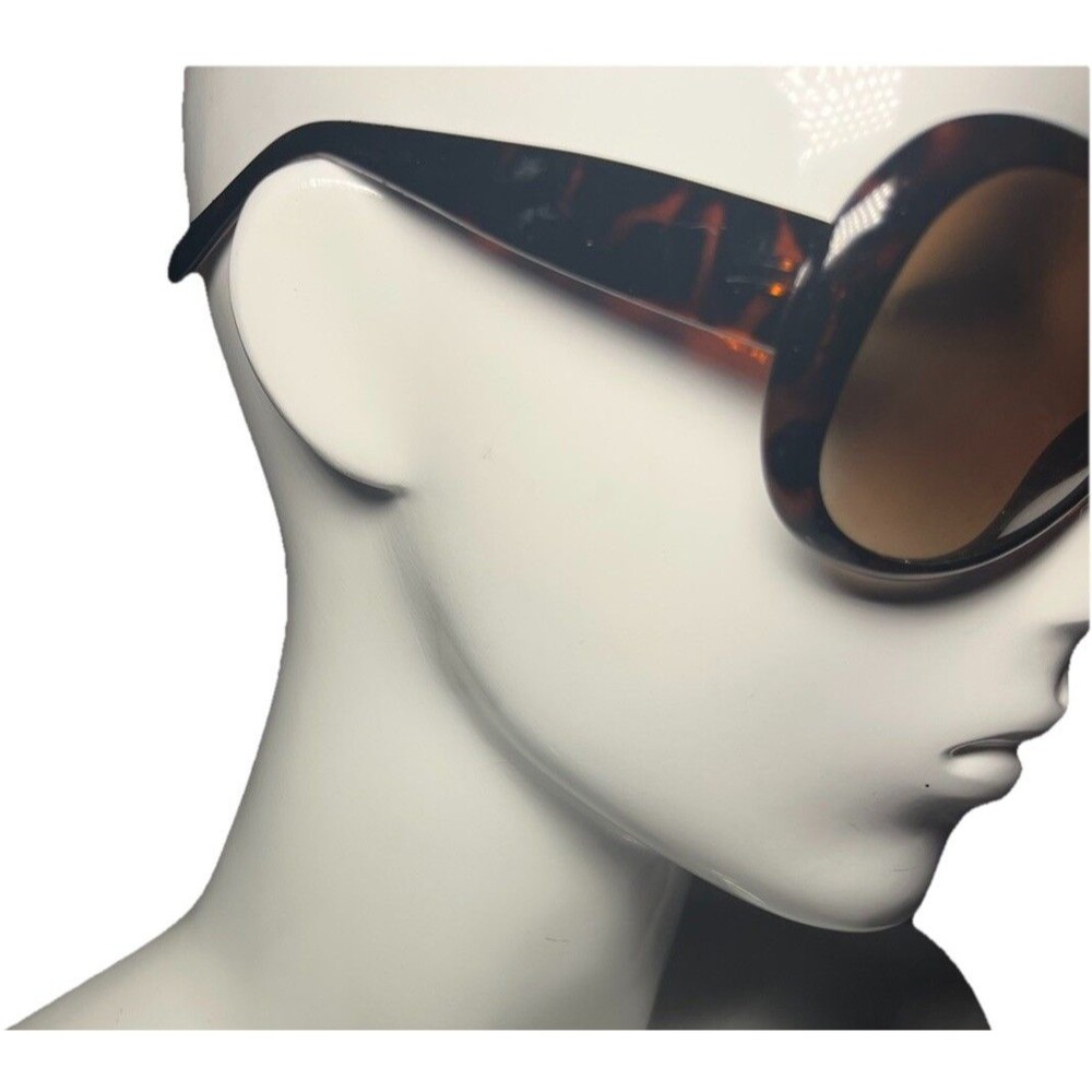 Vintage Y2K Banana Republic Sunglasses Round Eye Tortoiseshell Brown Lens READ - Picture 2 of 5